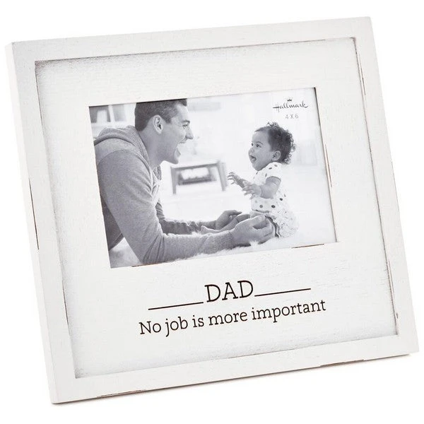 Hallmark Dad Most Important Job Wood Picture Frame 1 Hallmark Dad Most Important Job Wood Picture Frame
