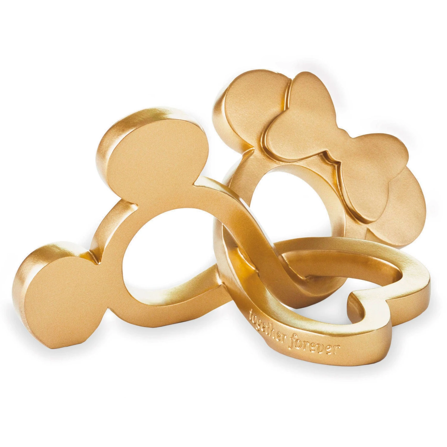 Hallmark Disney Mickey And Minnie Knotted Heart Figurine 1 Hallmark Disney Mickey And Minnie Knotted Heart Figurine