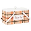 Hallmark Fall Plaid Giving Tin