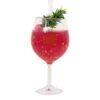 Holiday Wine Goblet Hallmark Ornament