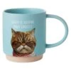 Hallmark Judgmental Cat Funny Mug, 16 Oz
