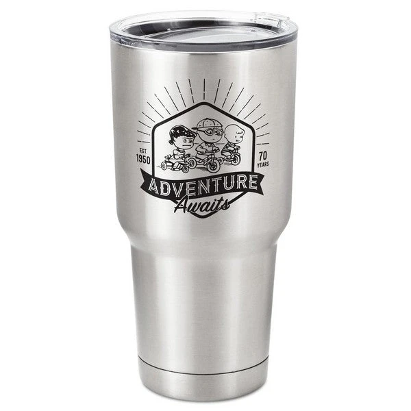 Hallmark Peanuts® Adventure Awaits Stainless Steel Tumbler, 27 Oz. 1 Hallmark Peanuts® Adventure Awaits Stainless Steel Tumbler, 27 Oz.