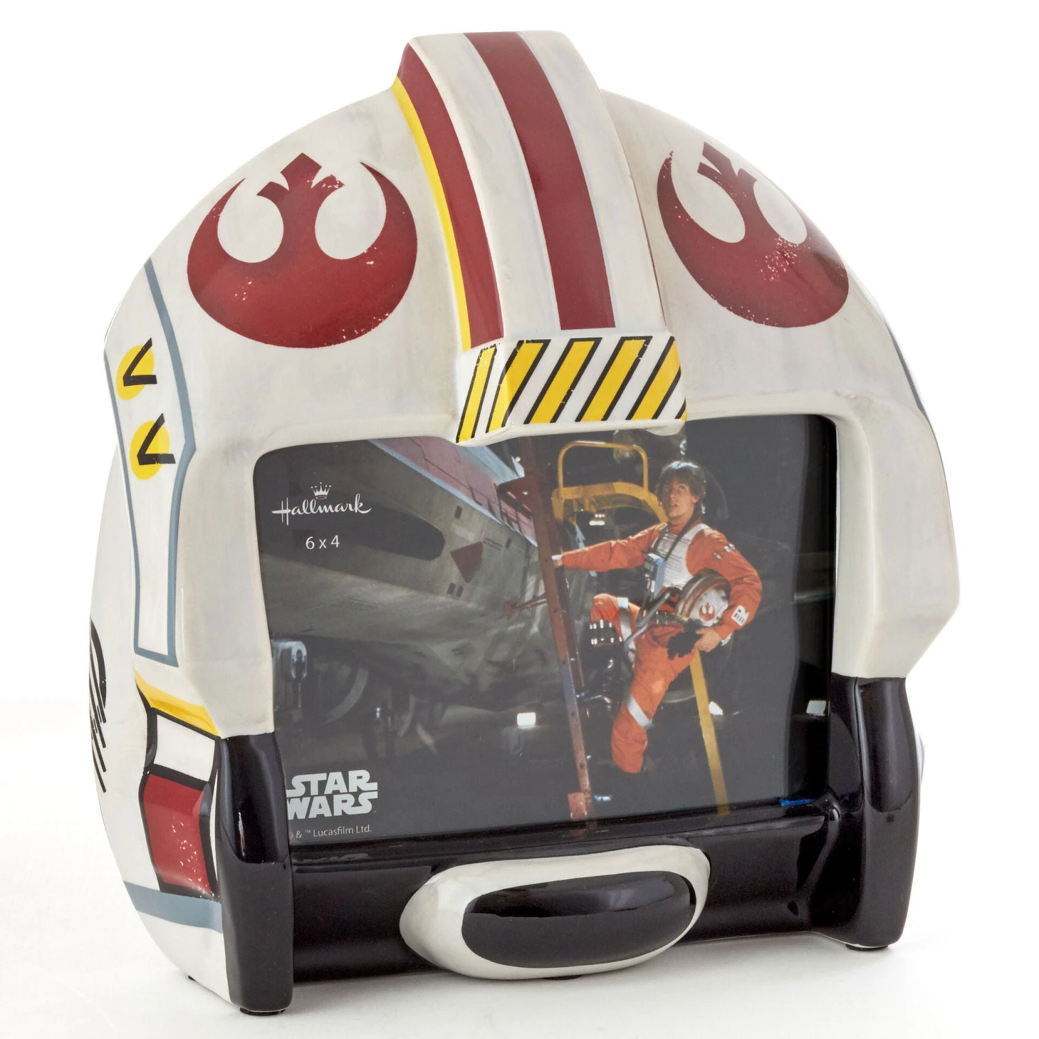 Hallmark Star Wars™ Rebel Pilot Helmet Picture Frame, 4x6 1 Hallmark Star Wars™ Rebel Pilot Helmet Picture Frame, 4x6