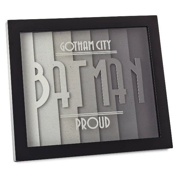 Hallmark DC Comics™ Batman™ Gotham City™ Proud Layered Framed Art 1 Hallmark DC Comics™ Batman™ Gotham City™ Proud Layered Framed Art