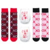 Hallmark Wine Night Valentine's Day Socks And Wine Glasses, Set Of 4