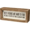 Inset Wood Sign - Best Friends Are Already Mine