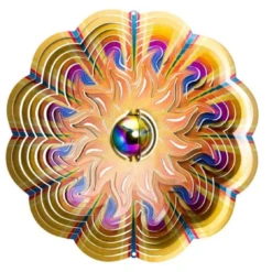12" Gazing Sun Wind Spinner