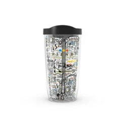 Tervis Friends The Television Series All Over Pattern 16 Oz. Tumbler With Travel Lid