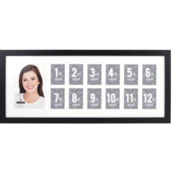 School Years Collage Frame With 13 Openings For 1st Grade To Graduation