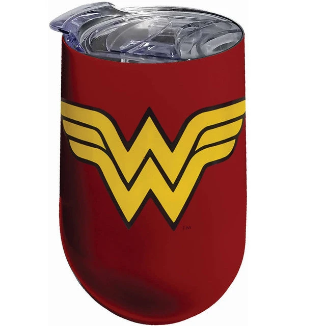 Wonder Woman Stainless Wine Tumbler, 16 Oz. 1 Wonder Woman Stainless Wine Tumbler, 16 Oz.