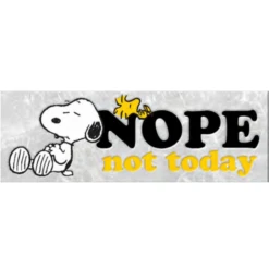 Snoopy Desk Sign Nope Not Today