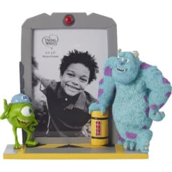 Disney Showcase Monster Inc. Mike And Sully Picture Frame "Love Your Inner Monster" Holds 3.5 " X 5" Photo