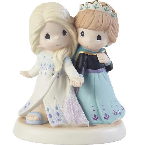 Precious Moments Disney Frozen Elsa And Anna Together We’re Strong Bisque Porcelain Figurine 1 Precious Moments Disney Frozen Elsa And Anna Together We’re Strong Bisque Porcelain Figurine