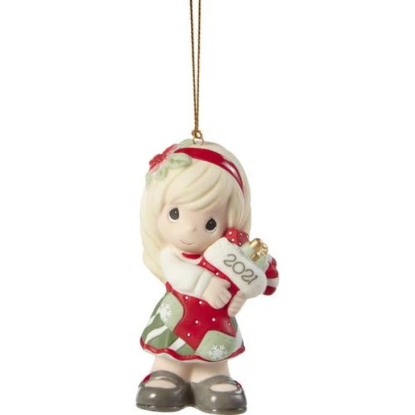 Precious Moments Dated 2021 Annual Girl Ornament You Fill Me With Christmas Cheer 1 Precious Moments Dated 2021 Annual Girl Ornament You Fill Me With Christmas Cheer