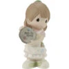 Precious Moments Mom You Rock! Brunette Girl Figurine