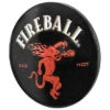 Fireball Red Hot 15" Metal Dome Wall Sign