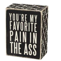 Wood Sign - You're My Favorite Pain In The Ass