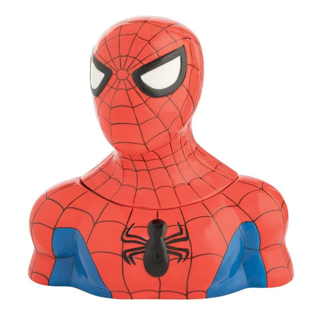 Marvel Spider-man Sculpted Ceramic Cookie Jar 1 Marvel Spider-man Sculpted Ceramic Cookie Jar