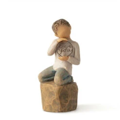 Willow Tree Love You Too (lighter Skin) Figurine