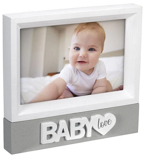 Malden Baby Love Wood Dimensional 4"X6" Photo Frame 1 Malden Baby Love Wood Dimensional 4"X6" Photo Frame