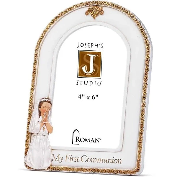 Joseph Studio Girl First Communion Picture Frame Holds 4"x6" Photo 1 Joseph Studio Girl First Communion Picture Frame Holds 4"x6" Photo