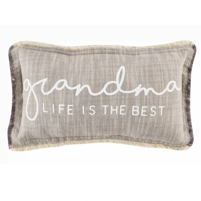 Grandma Life Is The Best Small Pillow 1 Grandma Life Is The Best Small Pillow
