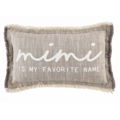 Mimi Is My Favorite Name Small Pillow