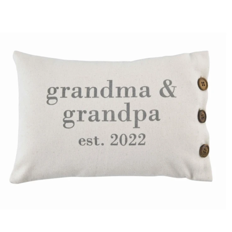 New Grandparents Est. 2022 Rectangular Pillow 1 New Grandparents Est. 2022 Rectangular Pillow