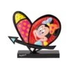 Disney Mickey & Minnie Heart Block Figurine By Romero Britto