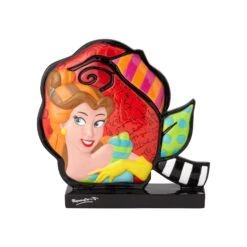 Disney Belle Rose Figurine By Romero Britto