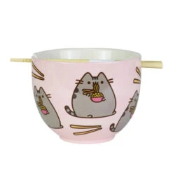 Pusheen Ramen Bowl With Chopsticks By Our Name Is Mud