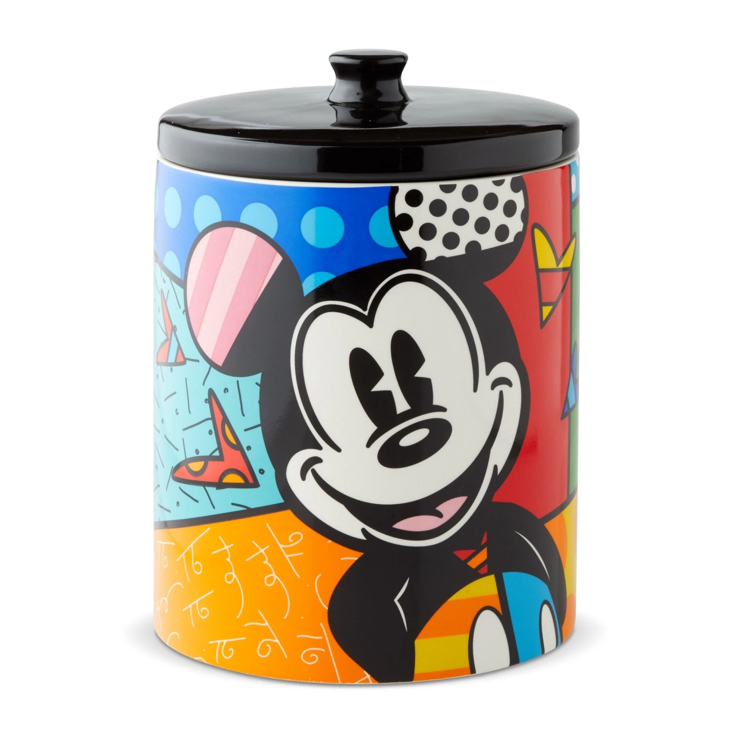 Disney Mickey Mouse Canister By Romero Britto 1 Disney Mickey Mouse Canister By Romero Britto