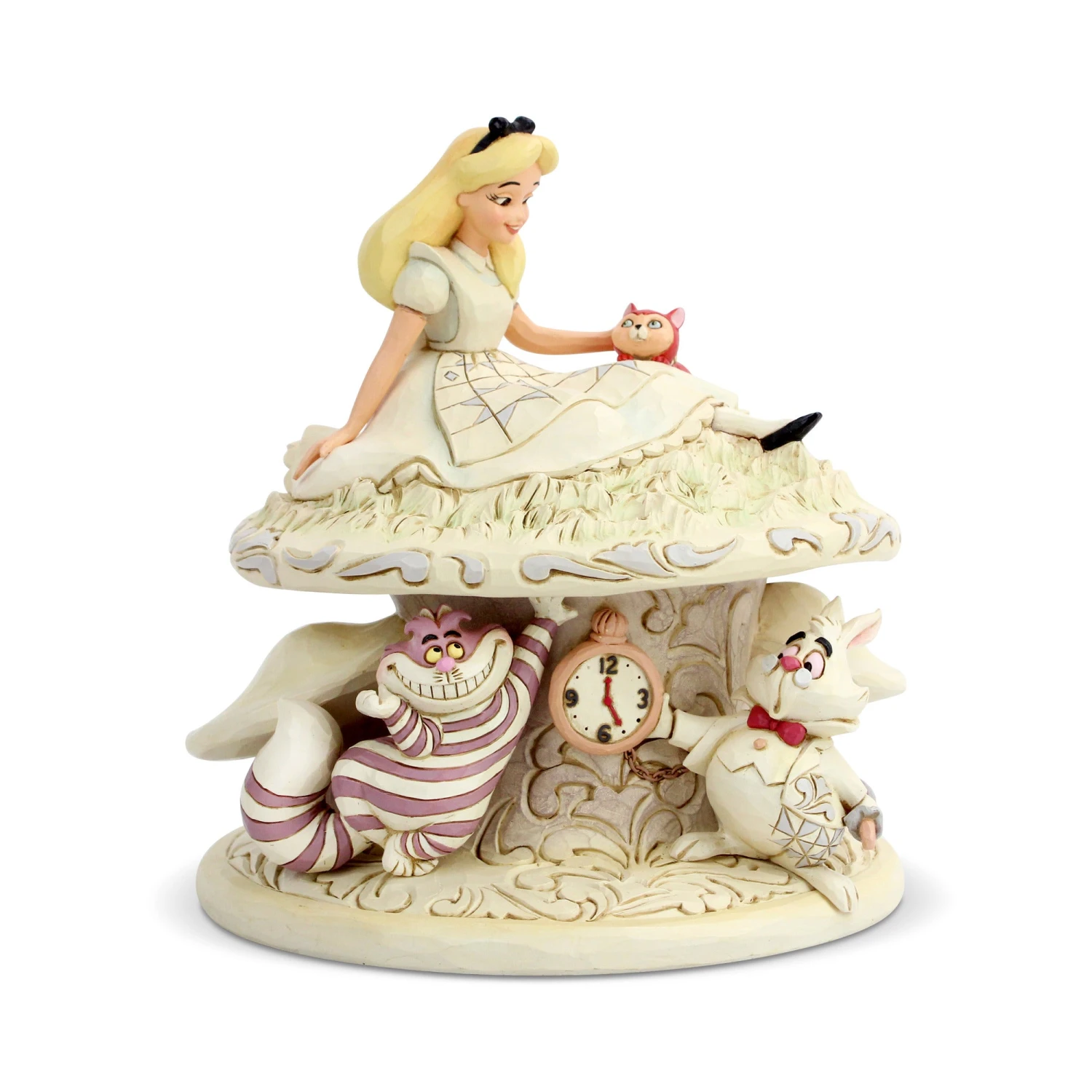 Disney Jim Shore Alice In Wonderland In Woodland White 1 Disney Jim Shore Alice In Wonderland In Woodland White