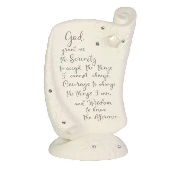 Enesco Foundations Serenity Plaque 1 Enesco Foundations Serenity Plaque