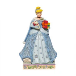 Disney Jim Shore Gifts Of Celebration Christmas Cinderella Figurine