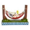 Jim Shore Peanuts Snoopy And Woodstock In Hammock Figurine Just Hanging Around