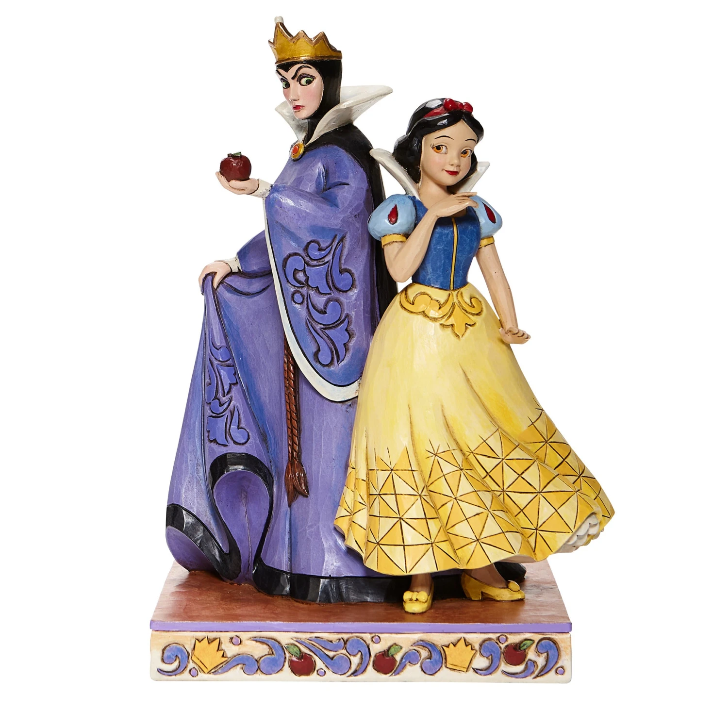 Jim Shore Disney Traditions Snow White And Evil Queen Figurine 1 Jim Shore Disney Traditions Snow White And Evil Queen Figurine