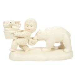 Snowbaby And Polar Bear But First Feed Me Figurine