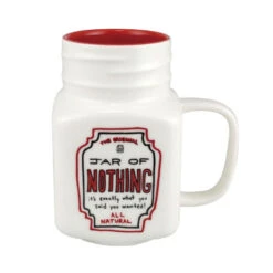 Our Name Is Mud Jar Of Nothing Exactly What You Said You Wanted Sculpted Mug