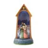 Jim Shore Heartwood Creek African American Lighted Holy Family In Stable