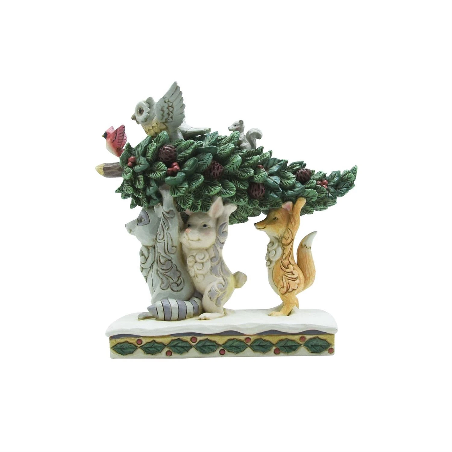 Jim Shore Heartwood Creek Woodland Animals Carrying Tree 1 Jim Shore Heartwood Creek Woodland Animals Carrying Tree