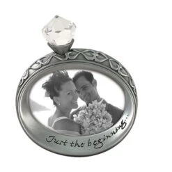 Malden Engagement Wedding Just The Beginning Diamond Ring 2"x2" Photo Frame