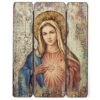 Immaculate Heart Wood Panel By Joseph Studio