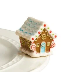 Nora Fleming Mini Candyland Lane Gingerbread House