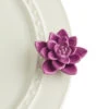 Nora Fleming Purple Succulent Mini Get Growing