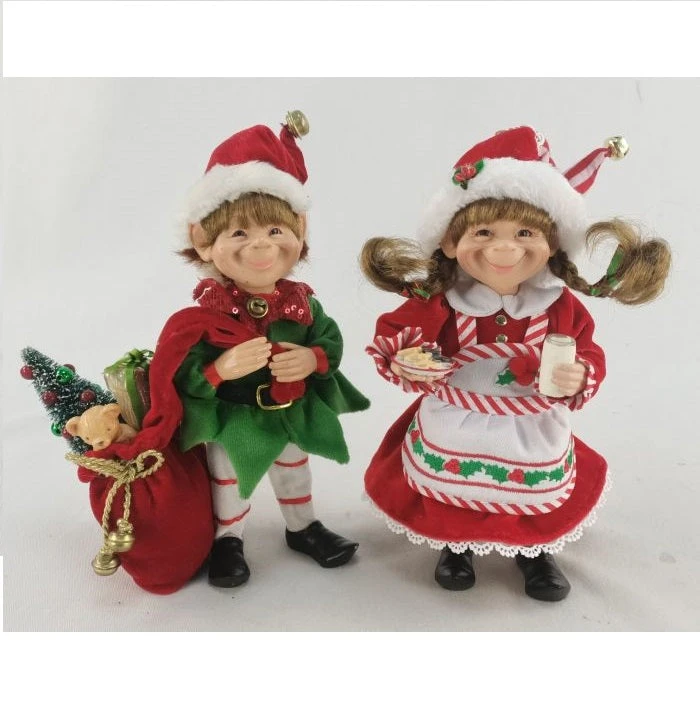 Karen Didion Santa's Helpers Elf 9" 1 Karen Didion Santa's Helpers Elf 9"