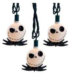 Disney© Nightmare Before Christmas Jack Skellington Head10-Light Set