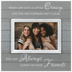 Malden You Can Always Count On Your Friends Sunwashed 4"x6" Photo Frame