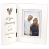 25th Anniversary You Will Forever Be My Always Picture Frame Holds 4"x6" Or 5"x7" Photo