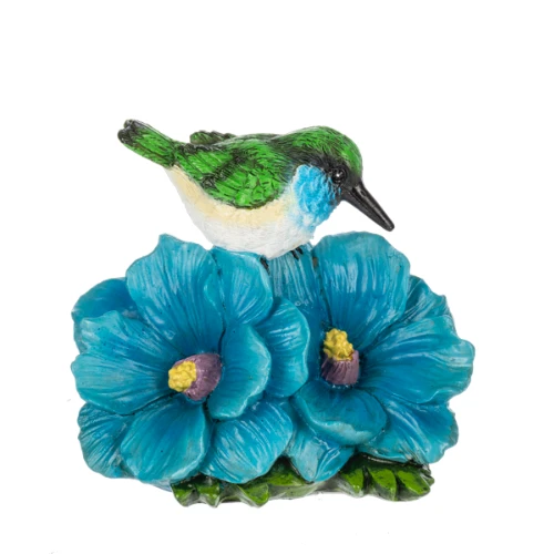 Flower Of The Month July Larkspur Figurine 5.25" 1 Flower Of The Month July Larkspur Figurine 5.25"